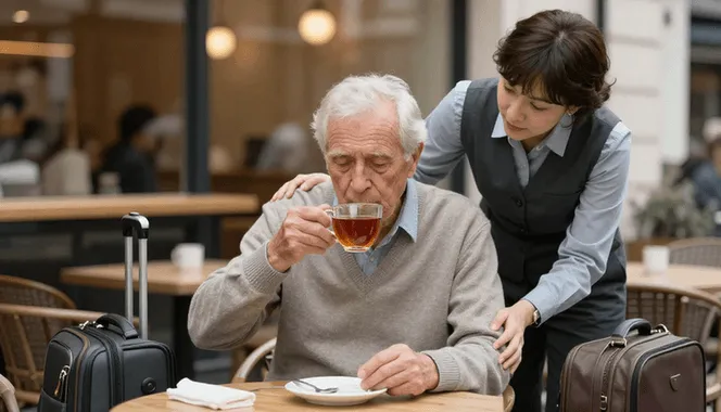 Holiday care support in a travel setting