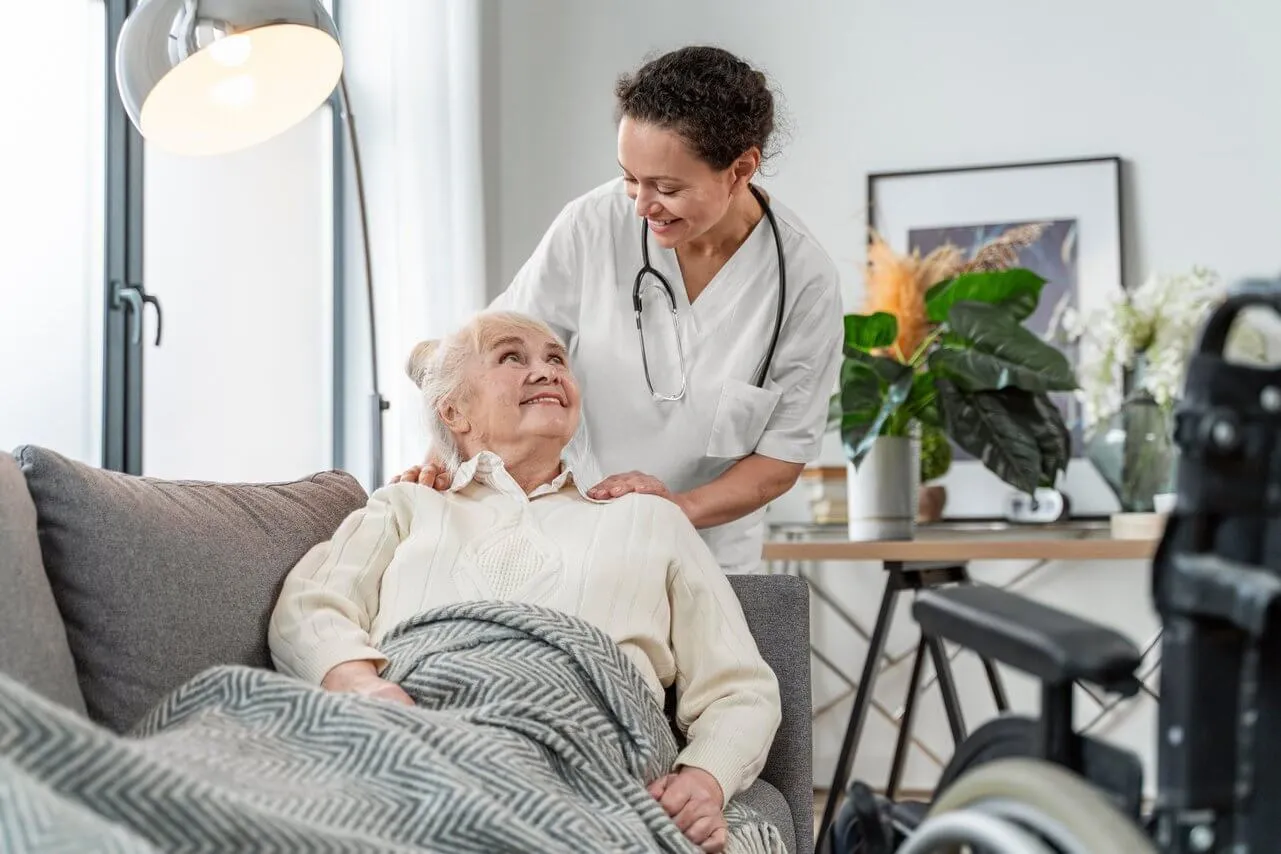 Nurse-led home care supporting dignity and independence