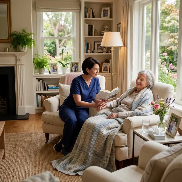 Palliative care support at home