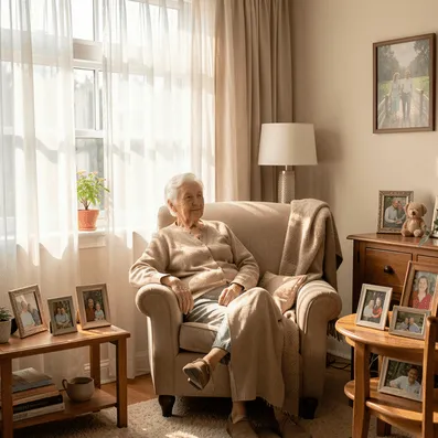 Comfortable home setting for palliative support