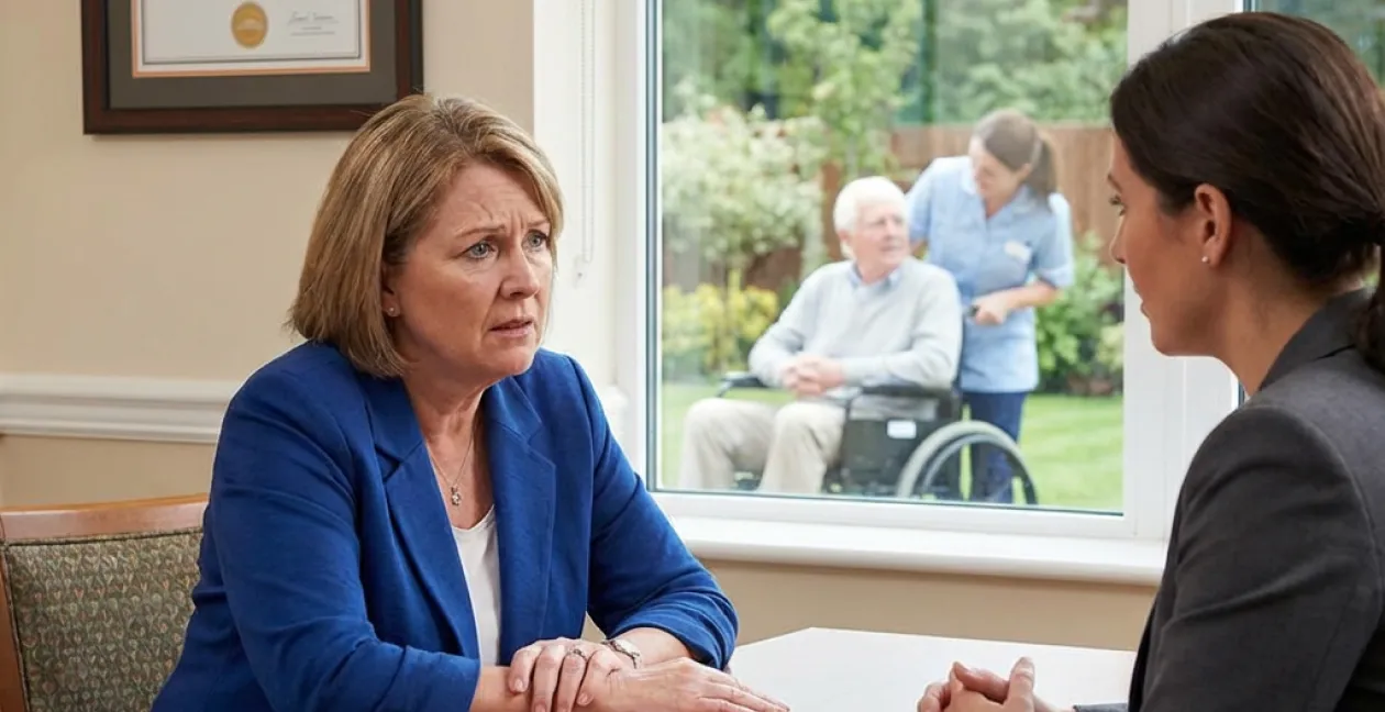 Family reassurance through professional personal care