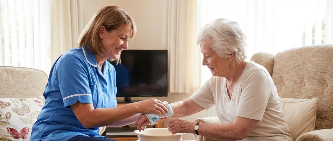 Comfortable and dignified personal care environment